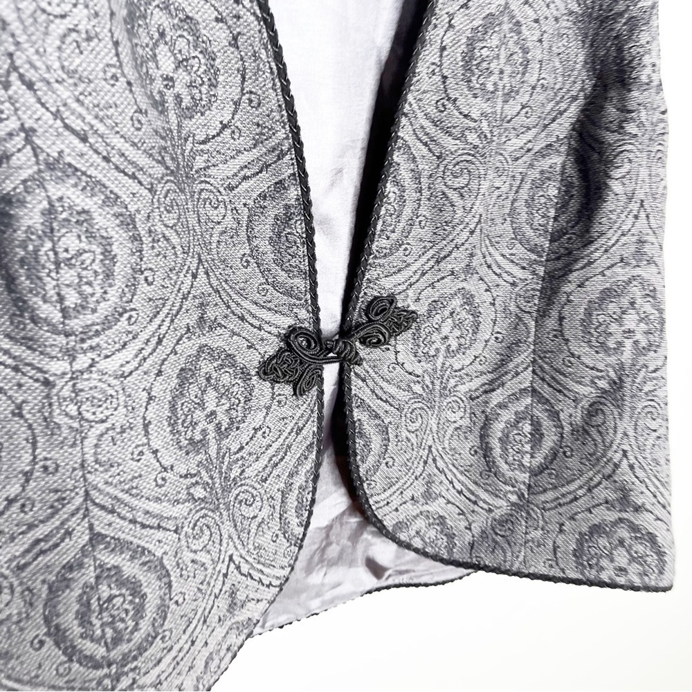 Vintage Pendleton Grey Wool Button Up Vest Large … - image 3